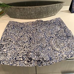 Loft size 12 printed shorts